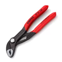 Водопроводни клещи Knipex  с бутон и шарнирен реглаж, 1 ", 29 мм, 125 мм, Cobra