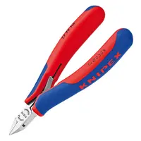 Странични клещи резачки Knipex за електроника  с отваряща пружина, 115 мм, 77 72 115