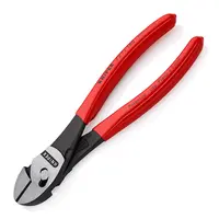 Странични клещи резачки Knipex усилени  с лостов механизъм, 180 мм, 73 71 180