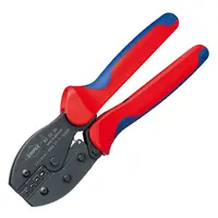 Кербовъчни клещи Knipex за неизолирани плоски кабелни обувки  0.1-2.5 мм2, 220 мм, PreciForce