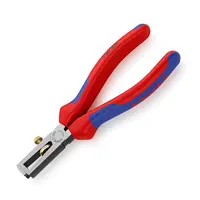 Електротехнически клещи за сваляне на изолация Knipex с регулиращ винт  0.5-10 мм2, 160 мм, 11 02 160 SB