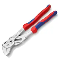 Клещи гаечен ключ Knipex  1 3/4 ", 46 мм, с бутон и шарнирен реглаж, 250 мм, 86 05 250