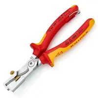 Комбинирани клещи за електрическа инсталация Knipex  10 мм2, 180 мм, StriX