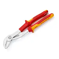 Водопроводни клещи Knipex  с бутон и шарнирен реглаж, 2 ", 50 мм, 250 мм, Cobra VDE