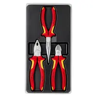 Електротехнически клещи Knipex комплект  3 бр., 00 20 12