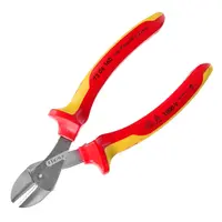 Странични клещи резачки Knipex усилени, с изолация  160 мм, X-Cut
