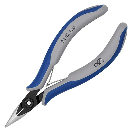 Прави телефонни клещи Knipex  с възвратна пружина, 130 мм, 34 52 130