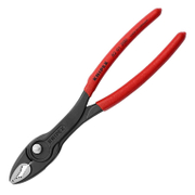 Клещи Knipex водопроводни  200 мм, с бутон и шарнирен реглаж, 5/32 - 7/8 , 4-22 мм, TwinGrip - product - 046 KNP 877