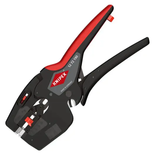 Електротехнически клещи за сваляне на изолация Knipex саморегулиращи се  0, - 10 мм2, 190 мм, NexStrip