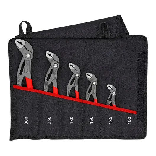 Водопроводни клещи Knipex комплект  5 бр., Cobra