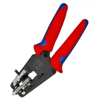 Електротехнически клещи за сваляне на изолация Knipex с пружинен механизъм  0.03-2.08 мм2, 195 мм, 12 12 02