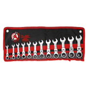 Звездогаечен ключ BGS 6-стен/звезда с тресчотка с чупеща се глава  8-19 мм, 12 бр. - product - 047 BGS1279