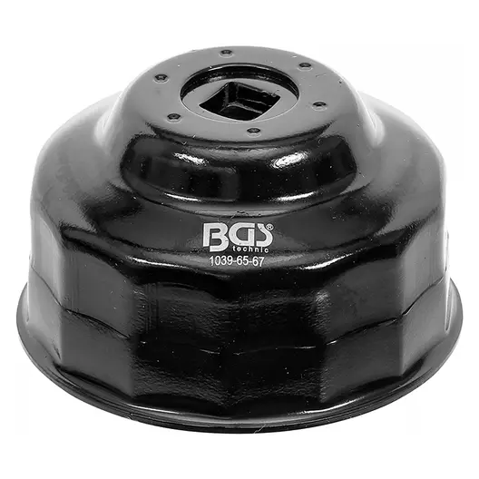 Ключ BGS за маслен филтър  65-67 мм, квадрат 3/8", 14 точки