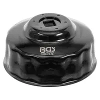 Ключ BGS за маслен филтър  74-76 мм, квадрат 3/8", 15 точки