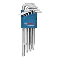 Г-образен ключ Bosch Torx/Torx комплект  TX10-50, 9 бр.