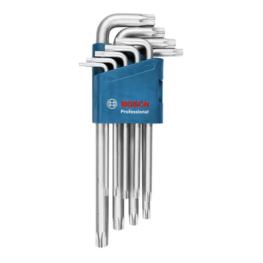 Г-образен ключ Bosch Torx/Torx комплект  TX10-50, 9 бр.