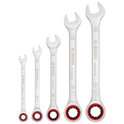 Звездогаечен ключ Bosch 6-стен/12-стен с тресчотка комплект  8-19 мм, 5 бр. - product - 047 BSH1370