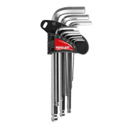 Ключ Г-образен Proline метричен 6-стен/6-стен комплект  1.5-10 мм, 9 бр. - product - 047 ERB 118