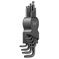Г-образен ключ Heyco Torx/Torx комплект  TX9-40, 8 бр., HP 1349