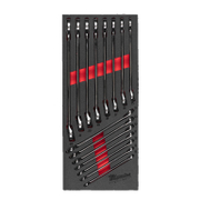 Звездогаечен ключ Milwaukee 6-стен/звезда комплект в подложка от пяна  8-22 мм, 15 бр. - product - 047 MLA1320