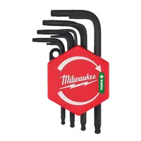 Г-образен ключ Milwaukee Torx/Torx комплект  TX8-TX40, 9 бр.