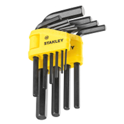 Ключ Г-образен Stanley метричен 6-стен/6-стен комплект  1.5-10 мм, 10 бр., ISO 2936, 0-69-253 - product - 047 STY 117