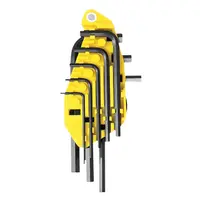 Г-образен ключ Stanley 6-стен/6-стен инчов комплект  1/4" - 1/16 ", 8 бр., ISO 2936, 0-69-252