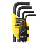 Ключ Г-образен Stanley метричен 6-стен/6-стен комплект  1.5-10 мм, 9 бр., ISO 2936, 1-13-929 - product - 047 STY1094