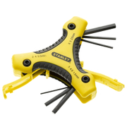 Ключ Г-образен Stanley метричен 6-стен/6-стен комплект  1.5-6, 9 бр., 0-95-935 - product - 047 STY1379