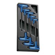 Ключ Т-образен Expert 6-стен сфера  2.5-10 мм, 7 бр. - product - 047 TON1051