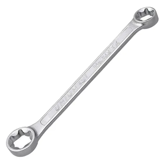 Ключ звезда Unior Torx/Torx прав с извита глава  14х18 мм, 137 мм, 182/2BTX