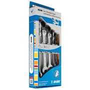 Звездогаечен ключ Unior 6-стен/12-стен с тресчотка комплект  8-19 мм, 6 бр., 1617/2DP - product - 047 UNR1143