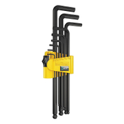 Ключ Г-образен Wera 6-стен/6-стен инчов комплект  5/64 - 3/8 , 9 бр., ISO 2936, 950 PKL/9 SZ N - product - 047 WRA1011