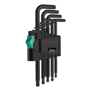 Ключ Г-образен Wera Torx/Torx комплект  TX8-40, 9 бр., 967 PKL/9 - product - 047 WRA1012