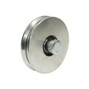 Ролка за плъзгаща врата Nova-Ferr с лагер и болт  50 мм, 110/5/17 - product - 048 ALX 073