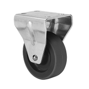 Полипропиленово мебелно колело Alex с каучуков бандаж, незавиващо, с планка  60 мм, 40 кг, Z-PGI 2-1035 - product - 048 ALX 162