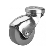 Полипропиленово мебелно колело Alex завиващо с отвор  25 мм, 10 кг, H-BP 1-0237 - product - 048 ALX 182