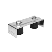 Водач на плъзгаща врата Nova-Ferr горен с ролки  поцинкована стомана, 160х60х44 мм - product - 048 ALX 325