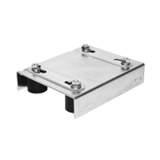 Водач на плъзгаща врата Nova-Ferr горен с ролки и органичител  160х140х44 мм мм - product - 048 ALX 326