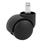 Полиамидно мебелно колело Alex сдвоено, завиващо, с щифт  50 мм, 50 кг, DK 1-0484 - product - 048 ALX 341