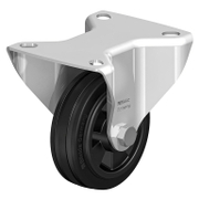 Колело промишлено Blickle полипропиленово с каучуков бандаж, незавиващо с планка 80 мм, 50 кг, B-VPP 80R - product - 048 BKL 084