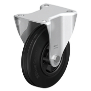 Колело промишлено Blickle полипропиленово с каучуков бандаж, незавиващо с планка 125 мм, 100 кг, B-VPP 125R - product - 048 BKL 096