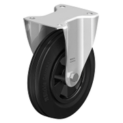 Колело промишлено Blickle полипропиленово с каучуков бандаж, незавиващо с планка 200 мм, 205 кг, B-VPP 200R - product - 048 BKL 108