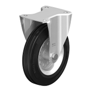 Колело промишлено Blickle метално с каучуков бандаж незавиващо с планка 200 мм, 205 кг, B-VE 200R - product - 048 BKL 111