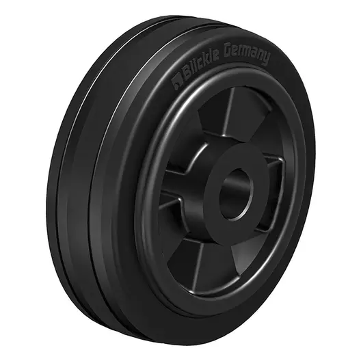 Колело промишлено Blickle полипропиленово с каучуков бандаж 80 мм, 50 кг, VPP 80/12R