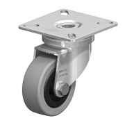 Стоманено мебелно колело Blickle с каучуков бандаж, завиващо, с планка  50 мм, 40 кг, LPA-VPA 50G - product - 048 BKL 139