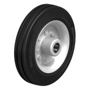 Колело промишлено Blickle метално с каучуков бандаж  160 мм, 135 кг, VE 160/20R - product - 048 BKL 133