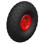 Колело промишлено Blickle полипропиленово с пневматична гума 300 мм, 180 кг, PK 302/25-75R-ROT - product - 048 BKL 405