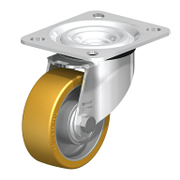 Колело промишлено Blickle алуминиево с полиуретанов бандаж завиващо с планка 80 мм, 180 кг, L-ALTH 80K - product - 048 BKL 515