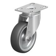 Полипропиленово мебелно колело Blickle сдвоено, завиващо, с планка  100 мм, 110 кг, LKPA-TPA 101G - product - 048 BKL 545